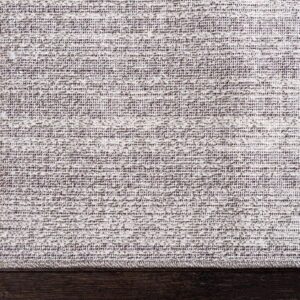 Unique Loom Del Mar Collection Area Rug - Lucille (7' 1" x 10' Rectangle, Gray/ Ivory)