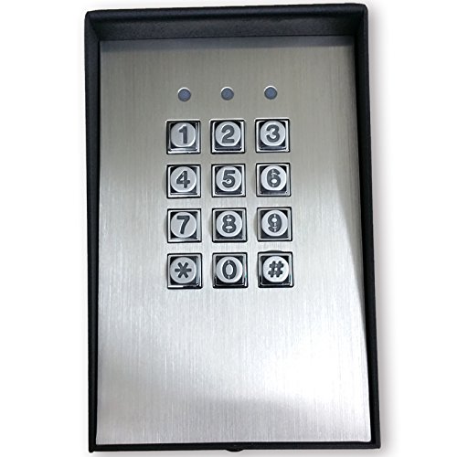 Keypad DOLKPL1KB Post Mount Keypad Wiegand Output & APO Data I/O