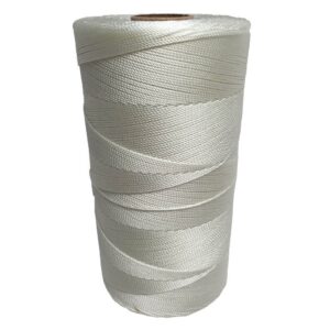 SGT KNOTS #6 Twisted Seine Twine - 100% Nylon Fiber, Utility Line for Crafting, Camping, Marine and More (3970ft)