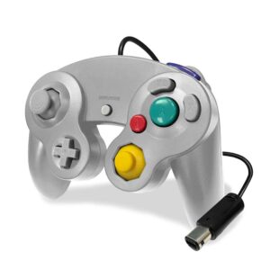 Old Skool Controller Compatible with GameCube/Wii - Silver