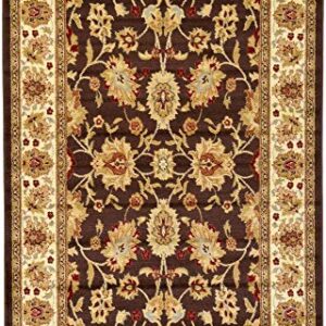 Unique Loom Voyage Collection Traditional Oriental Classic Intricate Design Area Rug, 5' 3" x 8' Rectangle, Brown/Cream