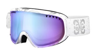 bolle scarlett goggles, shiny white night, aurora lens