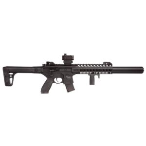 sig sauer mcx co2 rifle + dot sight, black air rifle