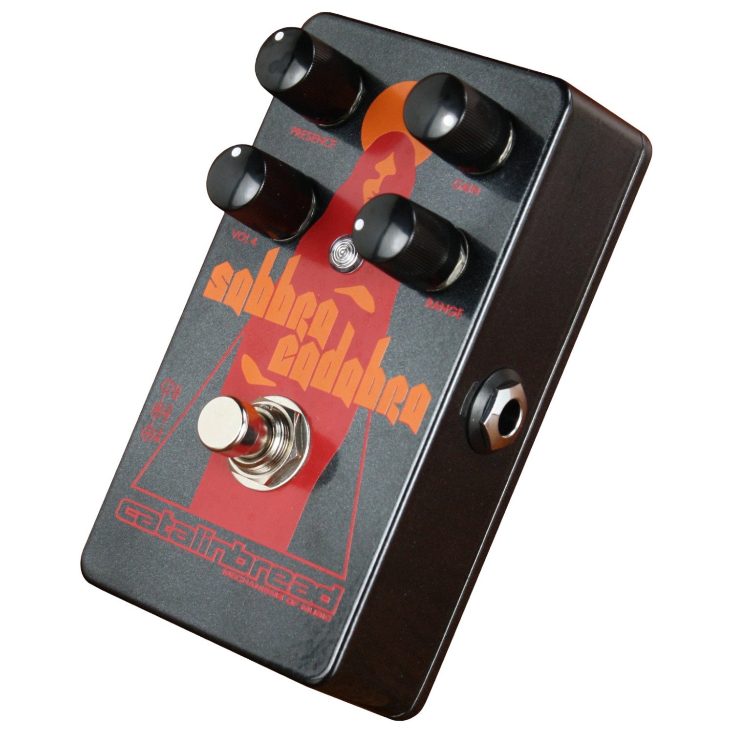 Catalinbread SABBRA CADABRA Foundation Overdrive Pedal w/Geartree Patch Cables