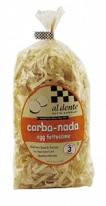 al dente carba-nada egg fettuccine 10 ounce (pack of 1) bag