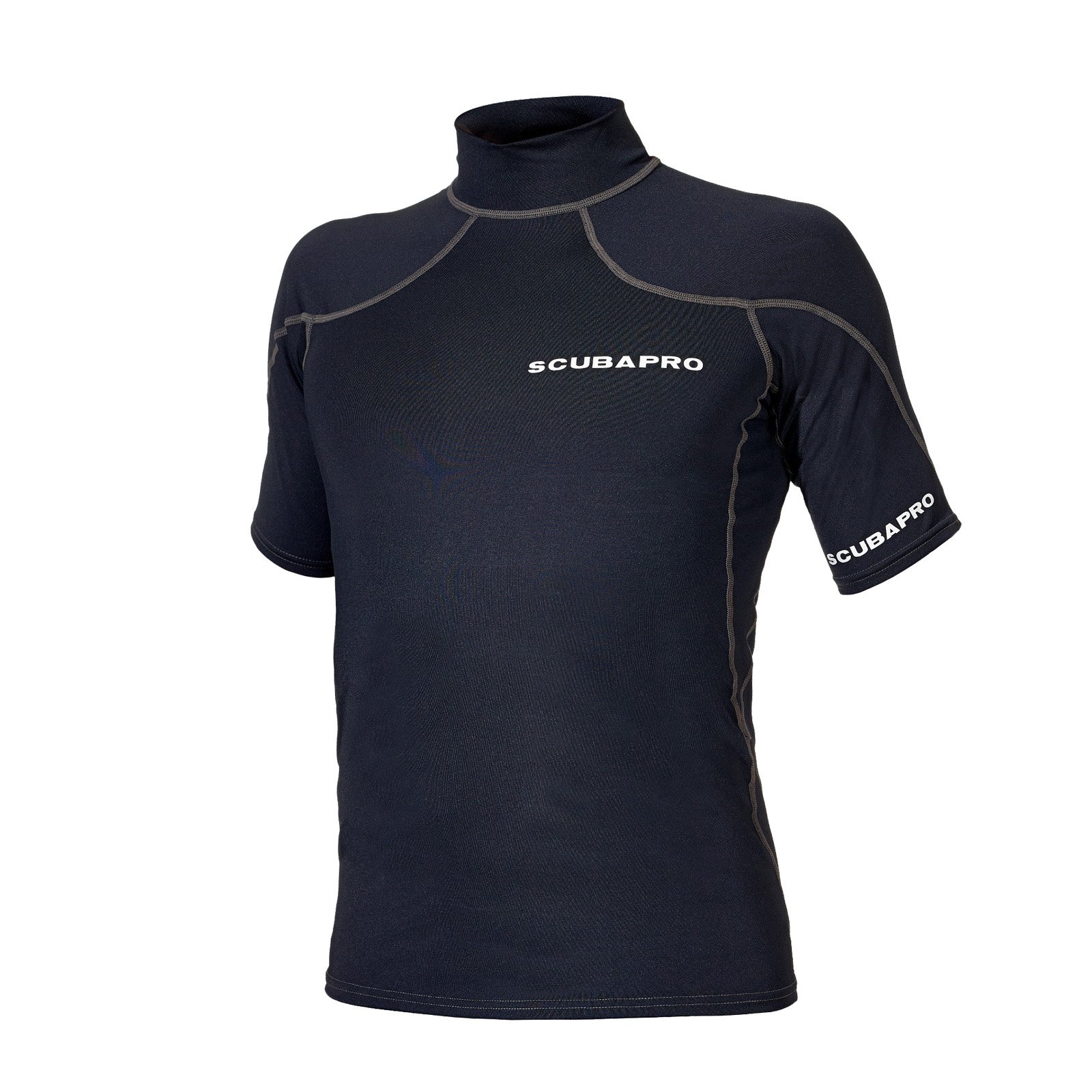 Scubapro Men's T-Flex Short Sleeve Rash Guard Black