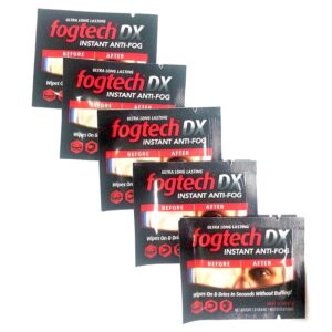 fogtech motosolutions dx anti-fog wipes