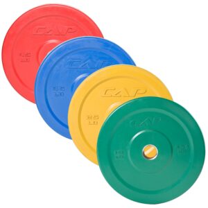 CAP Barbell Olympic 2" Rubber Bumper Plate