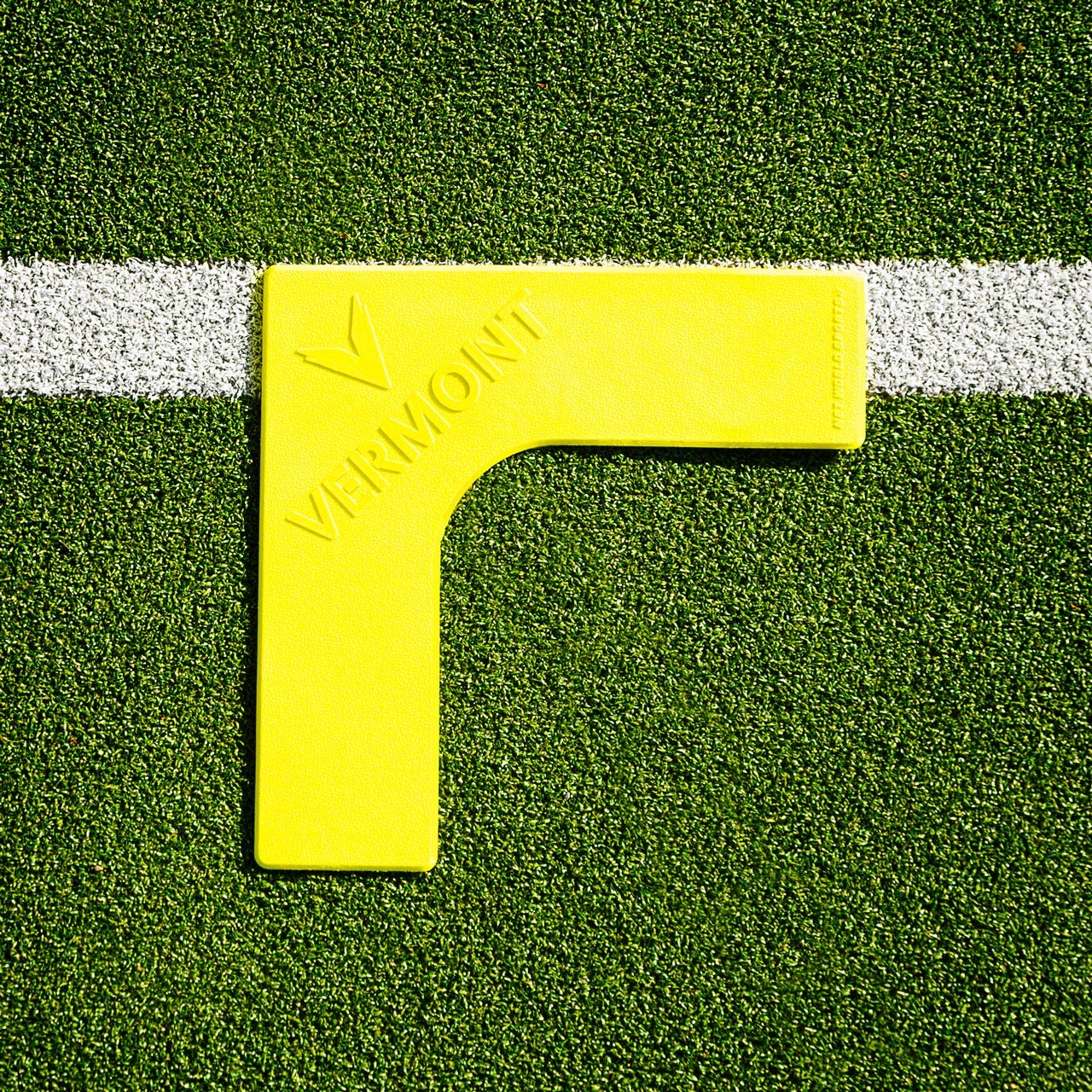 Vermont Tennis Court Lines [High-Vis Yellow] | Tennis, Badminton & Pickleball Courts – Throwdown Rubber Markers