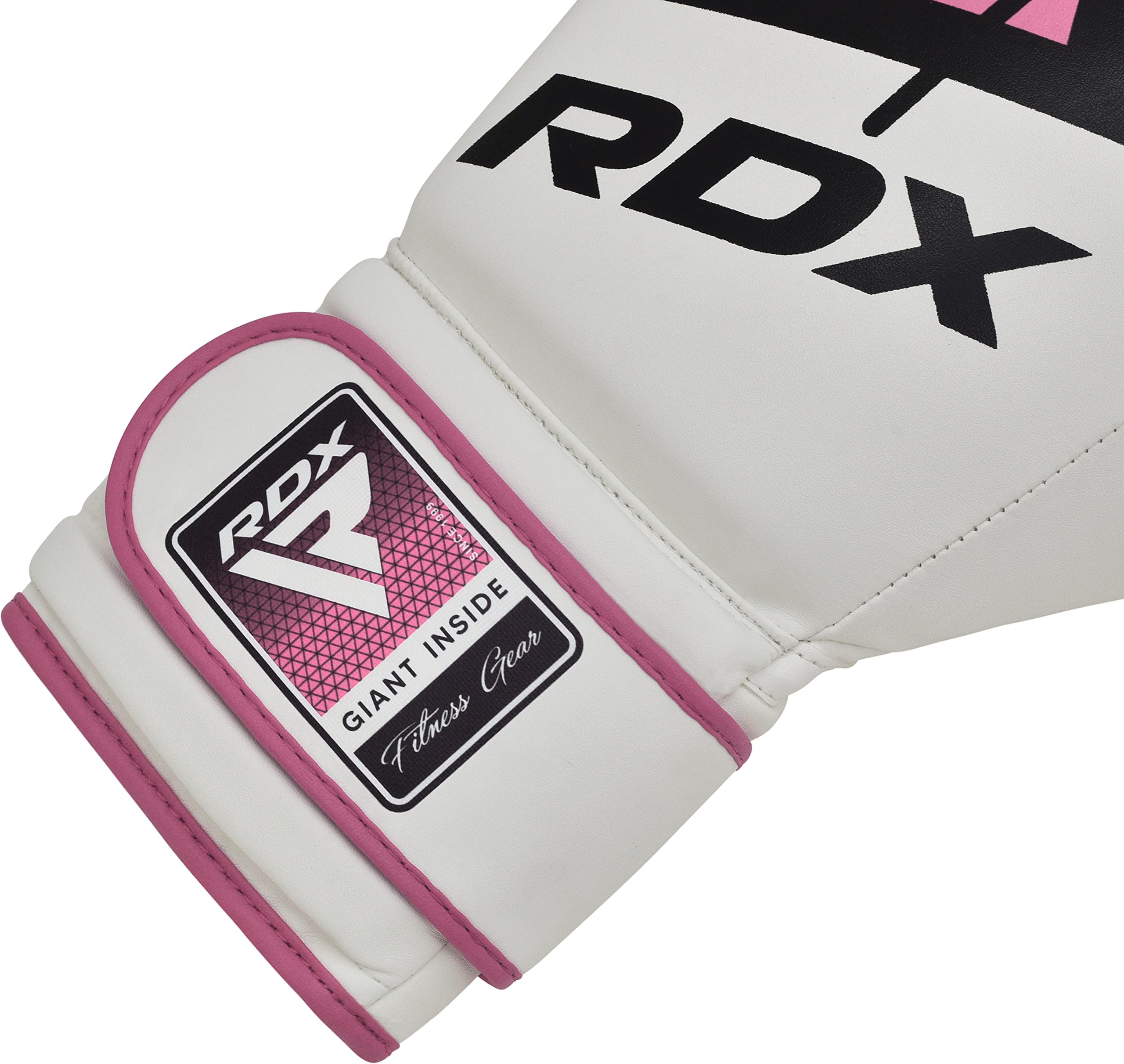 RDX Women Boxing Gloves for Training Muay Thai Maya Hide Leather Ladies Mitts for Fighting, Kickboxing, Sparring EGO Glove for Punch Bag, Focus Pads and Double End Ball Punching