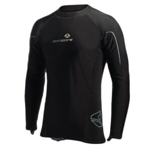 new men's lavacore trilaminate polytherm long sleeve shirt (medium-large) for extreme watersports