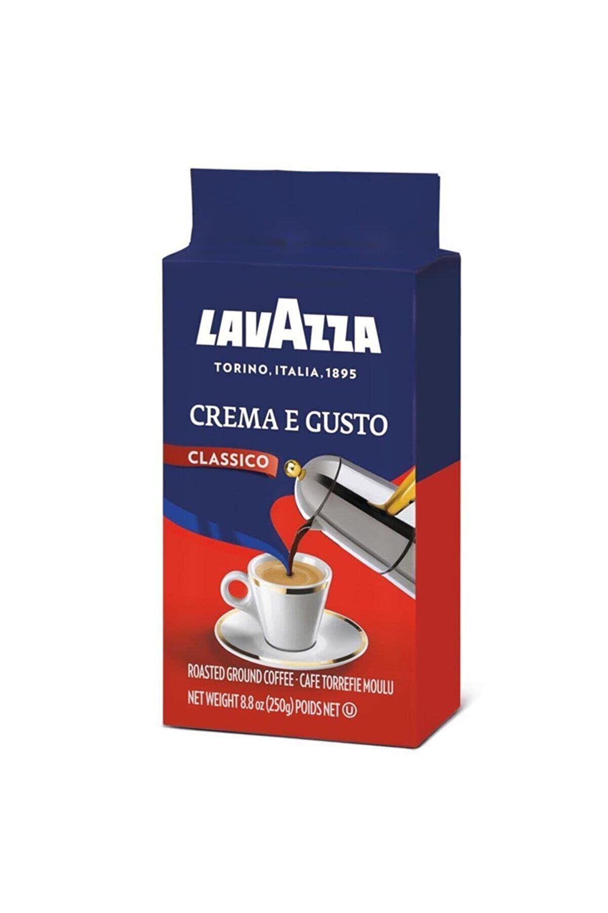 Lavazza Crema e Gusto Classico, 4 Brick of 250 Gr Each