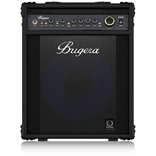 Bugera BXD15A 1000 Watt Bass Amplifier with Original 15" Turbosound Aluminum-Cone Speaker, MOSFET Preamp, Compressor and DYNAMIZER Technology