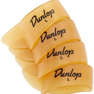 Jim Dunlop 9073P Thumbpicks, Large, 4/Player's Pack