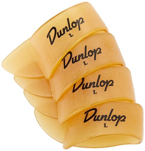 Jim Dunlop 9073P Thumbpicks, Large, 4/Player's Pack