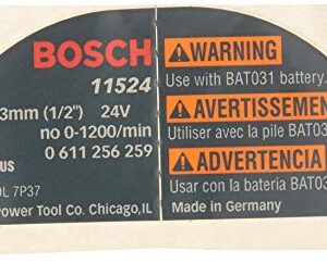 Bosch Parts 1611110A88 Label