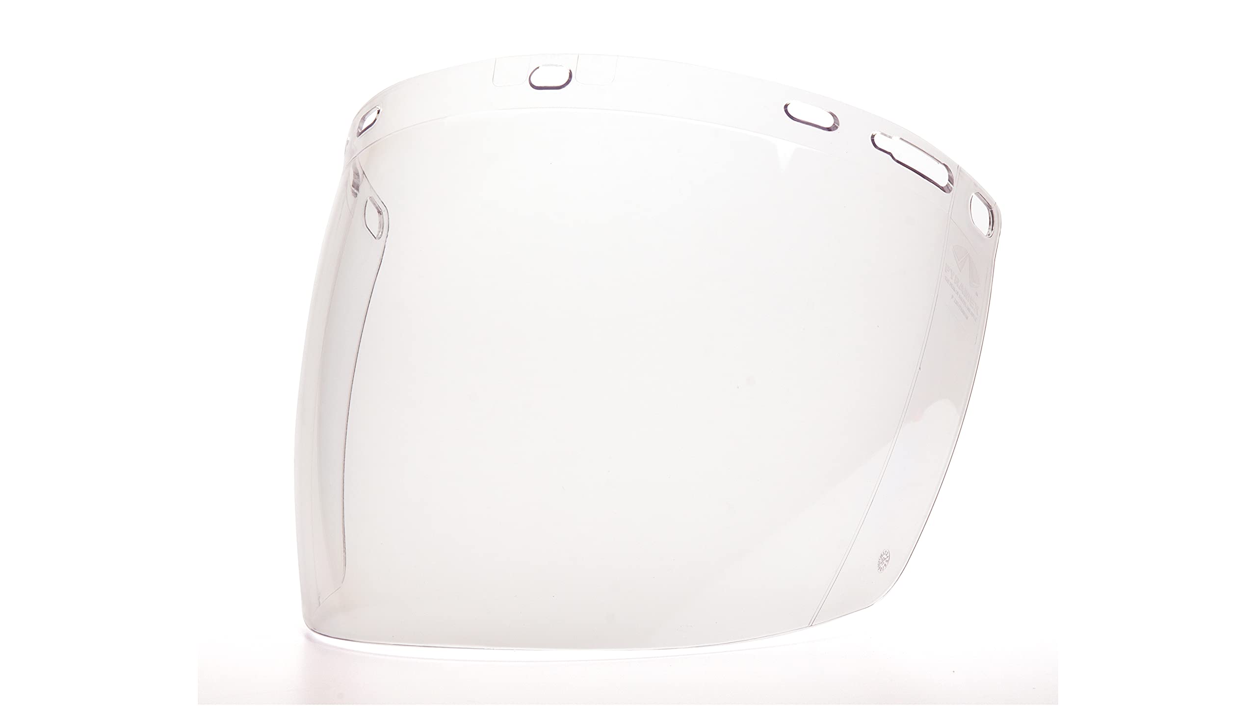 Pyramex Safety Full Face Shield Eye & Face Protection (Headgear Not Included), Clear Tapered Polycarbonate - ANSI Z87+