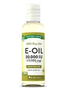 nature's truth vitamin e oil liquid, 4 fluid ounce (pack of 3)