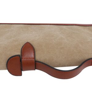 TOURBON Hunting Padding Gun Slip Bag 52 inch Shotgun Case - Canvas and Leather