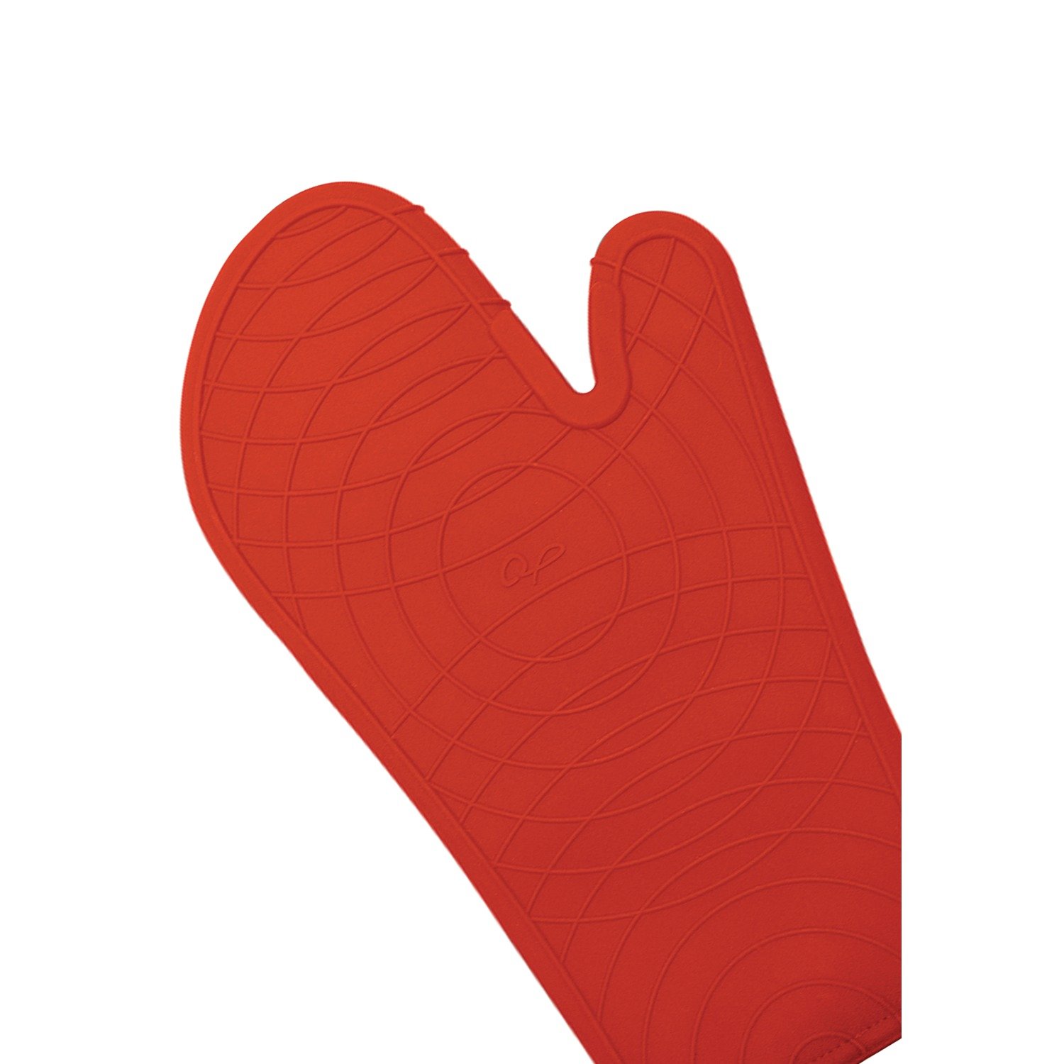 Starfrit 080235-006-0000 12" Silicone Oven Mitt, Red, One Size