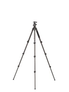 benro adventure 2 series carbon fiber tripod w/ b2 ball head (tad28cb2),black,series 2/ 4 section kit w/ b2 head