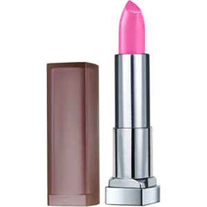 maybelline new york color sensational creamy matte lipstick, pink n chic, 0.15 oz.