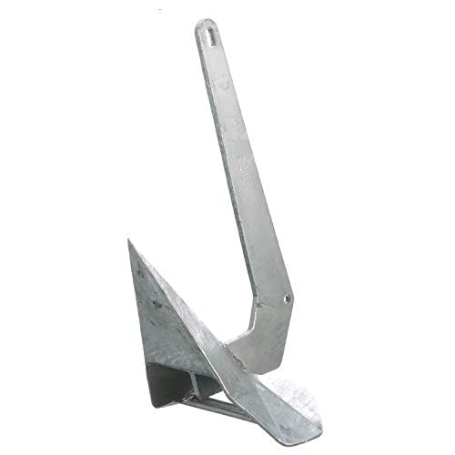 Seachoice Plow Boat Anchor, Hot-Dipped Galvanized Steel, 22 Lbs., For Boats 32-41 Ft.