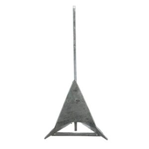 Seachoice Plow Boat Anchor, Hot-Dipped Galvanized Steel, 22 Lbs., For Boats 32-41 Ft.