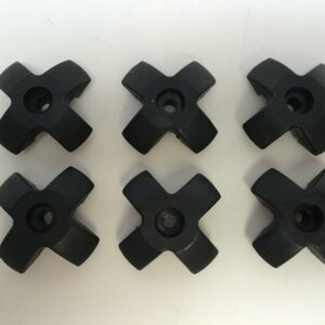 6 PCS NYLON LARGE CLOVER DECK LINE GUIDE for KAYAK CANOE SMALL BOAT MARINE