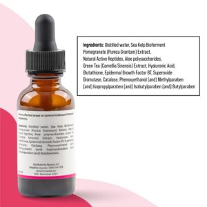 Redness Redux - Advanced Facial & Skin Redness Support Serum - EGF, Aloe Vera, Sea Kelp & More - Calming Redness Serum