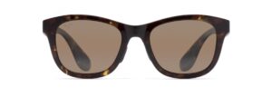 maui jim men's and women's hana bay polarized classic sunglasses, tokyo tortoise/hcl® bronze, medium