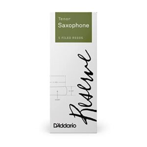 D’Addario Reserve Tenor Saxophone Reeds, Strength 3.0, 5-pack