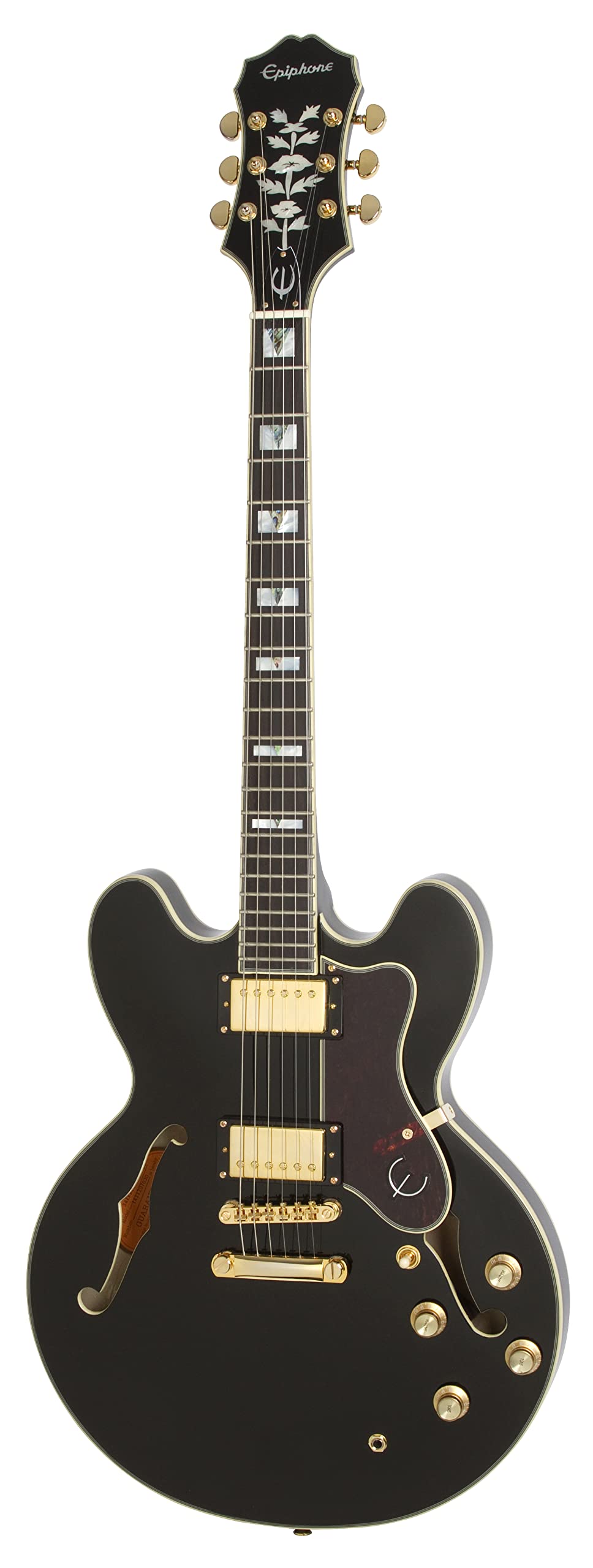 Epiphone Sheraton II PRO Gold Hardware, Ebony