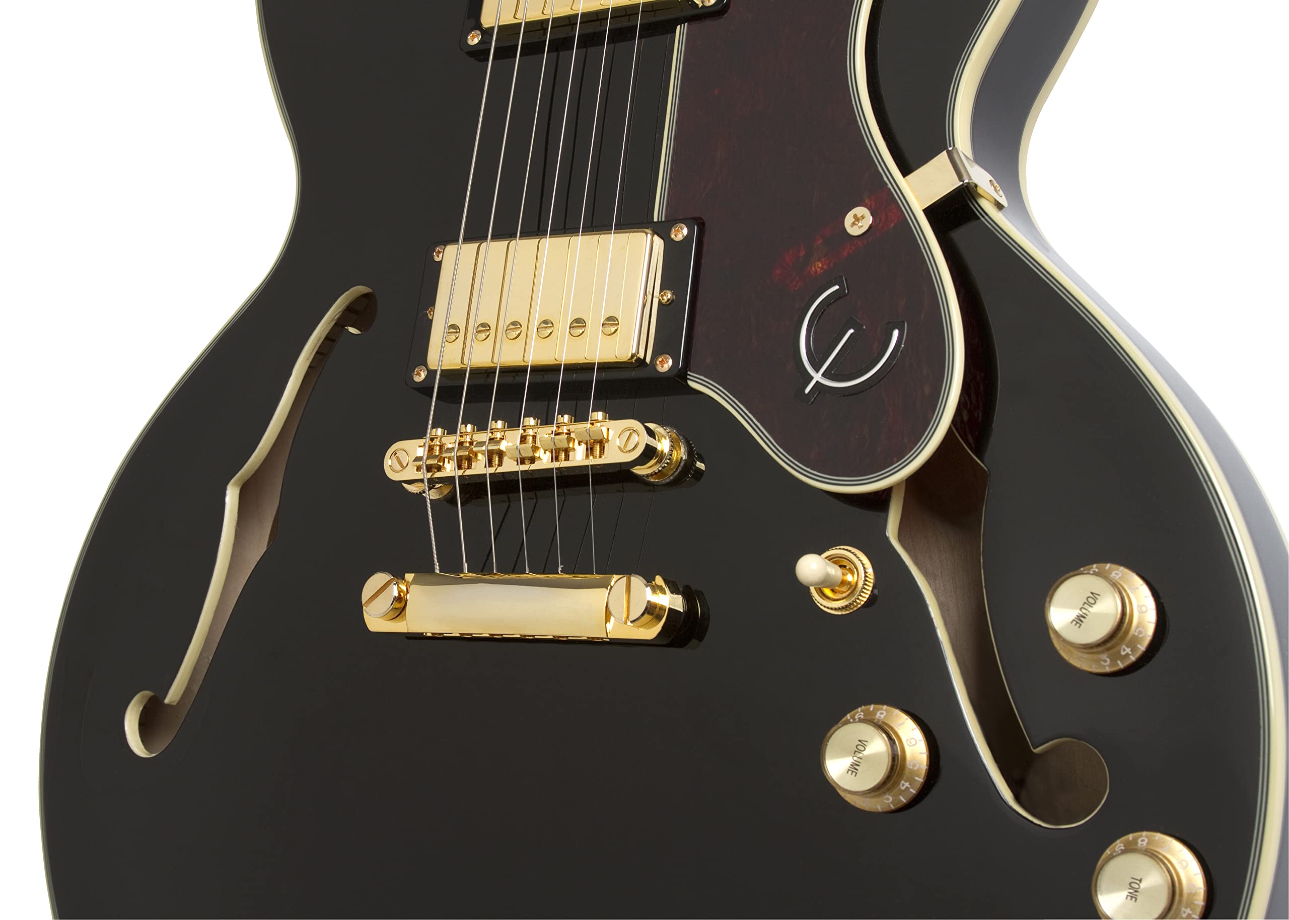 Epiphone Sheraton II PRO Gold Hardware, Ebony