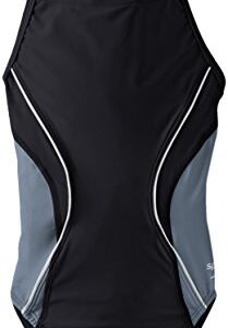 Speedo Girl's Swimsuit One Piece PowerFlex Energy Back Solid Youth Team Colors - Manufacturer Discontinued