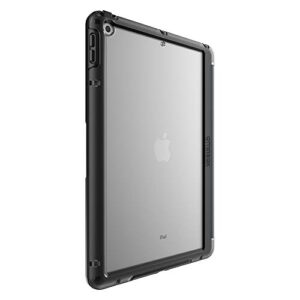 OtterBox SYMMETRY FOLIO SERIES Case for iPad 7th, 8th & 9th Gen (10.2" Display - 2019, 2020 & 2021 version) - COASTAL EVENING (CLEAR/BLACK/BLAZER BLUE), Magnetic Sleep/Wake Cover