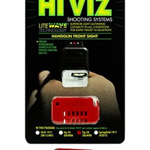 HiViz SGLW08 Interchangeable LITEWAVE Front Handgun Sight for Sig Sauer, 8