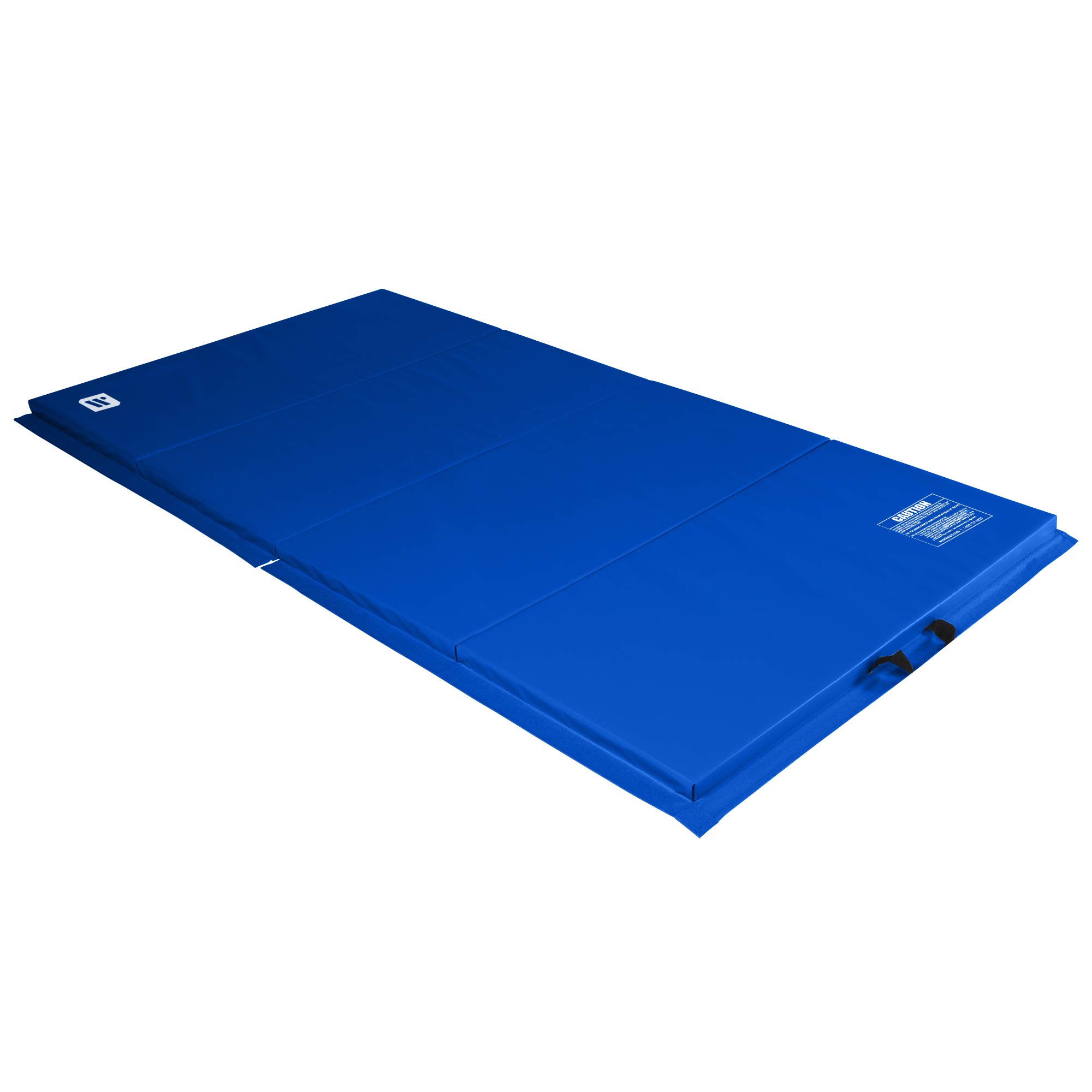 We Sell Mats - 4 ft x 8 ft x 2 in Premium Personal Fitness & Exercise Mat for Home Workout - Lightweight and Folds for Carrying – All Purpose Home Gym Mat – Thick Mat for Yoga, Pilates, Stretches