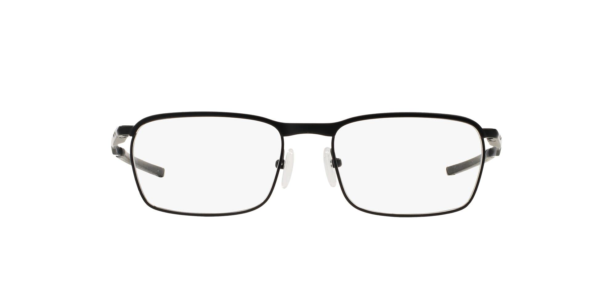 Oakley Men's OX3186 Rectangular Prescription Eyewear Frames, Satin Black, 52mm