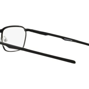 Oakley Men's OX3186 Rectangular Prescription Eyewear Frames, Satin Black, 52mm