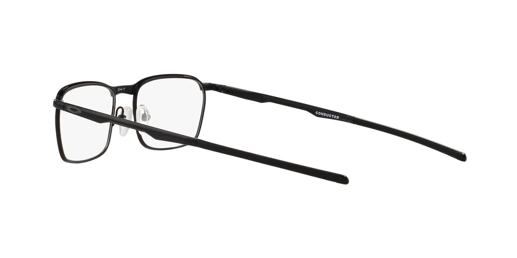 Oakley Men's OX3186 Rectangular Prescription Eyewear Frames, Satin Black, 52mm