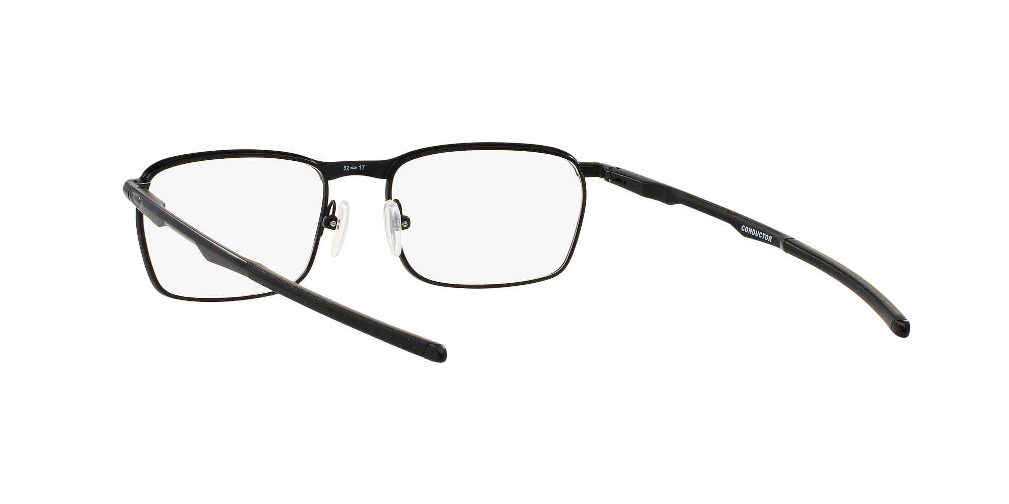 Oakley Men's OX3186 Rectangular Prescription Eyewear Frames, Satin Black, 52mm