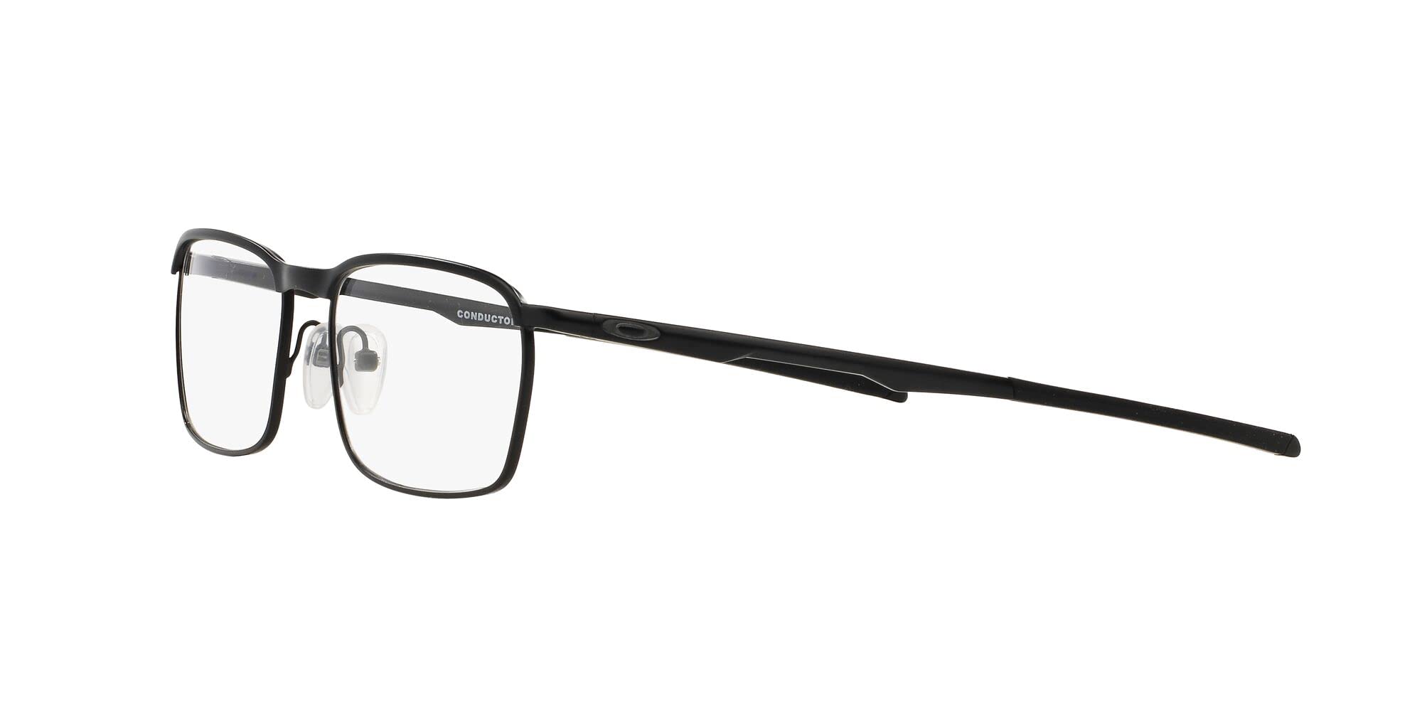 Oakley Men's OX3186 Rectangular Prescription Eyewear Frames, Satin Black, 52mm