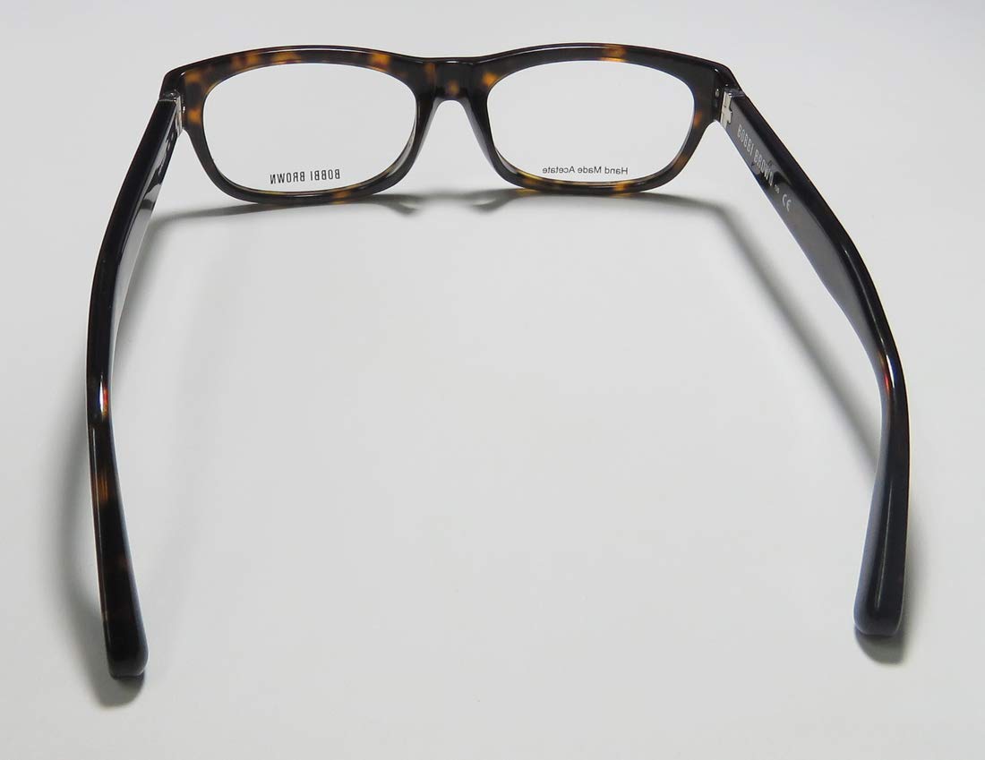 Bobbi Brown The Bobbi Womens/Ladies Rectangular Full-rim Brand Name Glamorous In Style Eyeglasses/Eyeglass Frame (54-16-135, Tortoise)