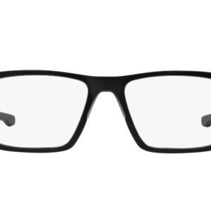 Oakley Men's OX8040 Rectangular Prescription Eyewear Frames, Satin Black, 54mm