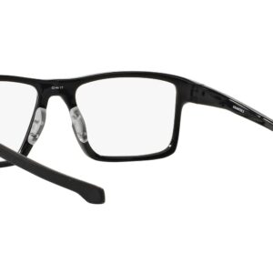 Oakley Men's OX8040 Rectangular Prescription Eyewear Frames, Satin Black, 54mm