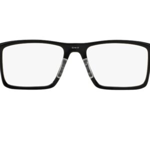 Oakley Men's OX8040 Rectangular Prescription Eyewear Frames, Satin Black, 54mm