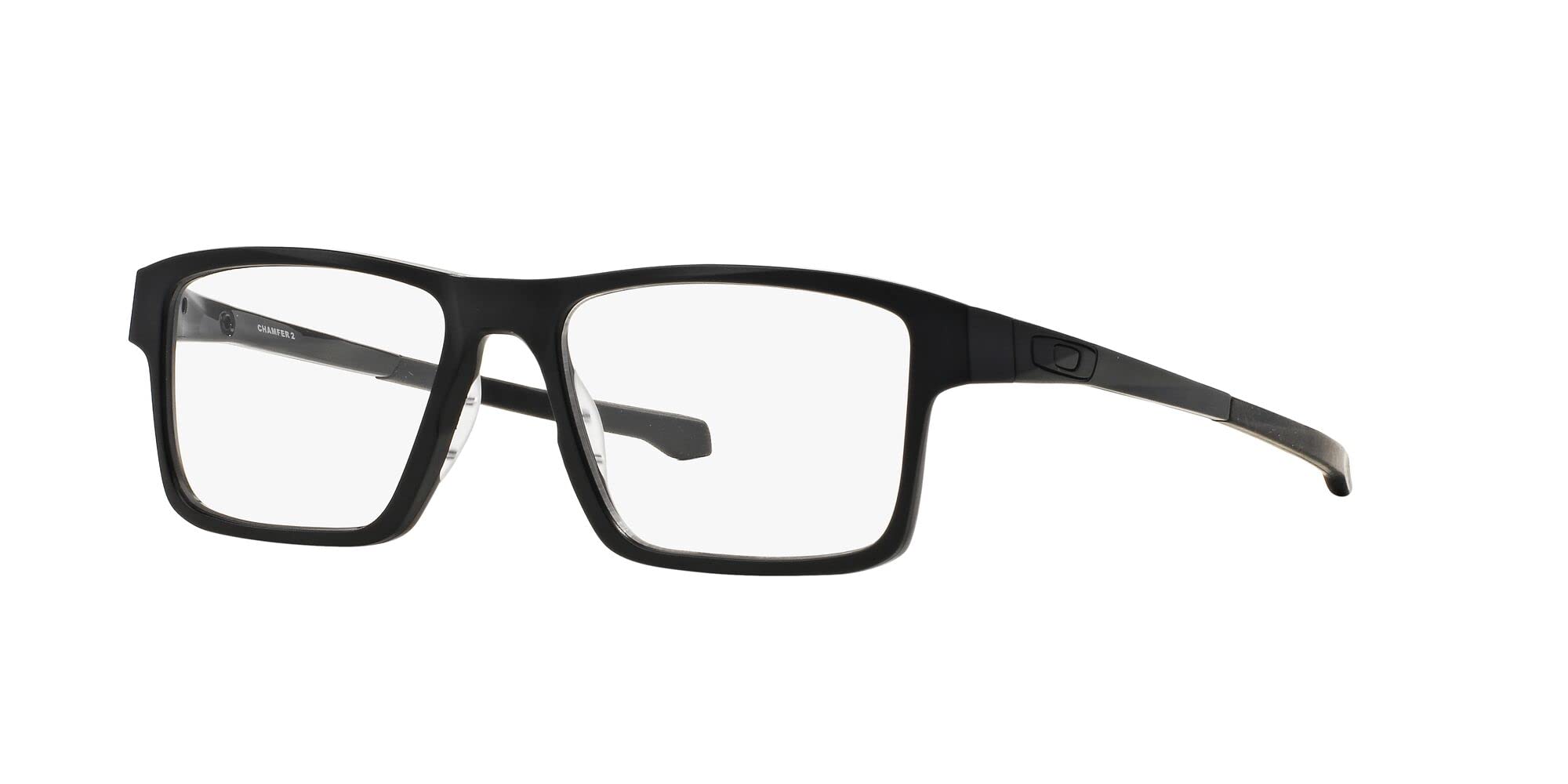 Oakley Men's OX8040 Rectangular Prescription Eyewear Frames, Satin Black, 54mm