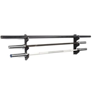 cap barbell horizontal 3 bar wall rack