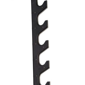 CAP Barbell Horizontal 6 Bar Wall Rack Black